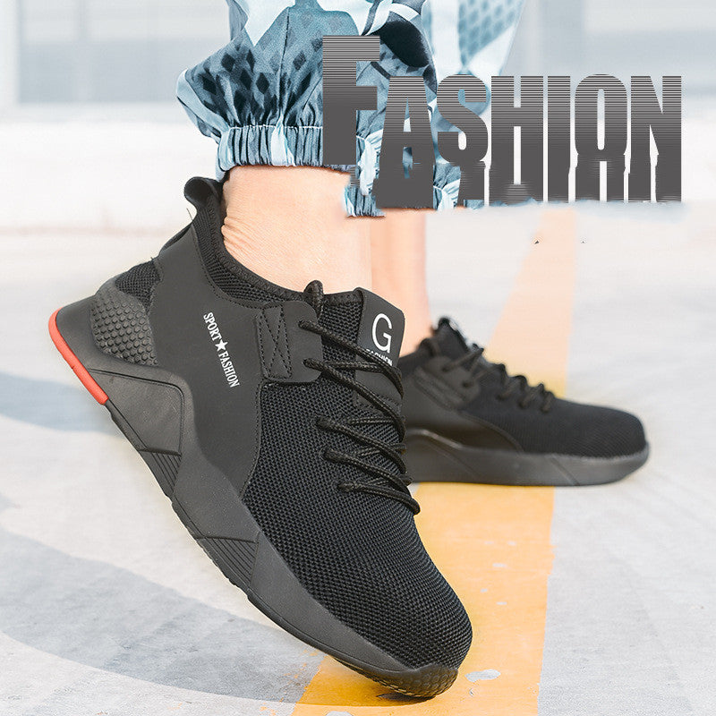 Breathable Safety Shoes For Men's