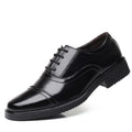 Men's triple joint leather shoes