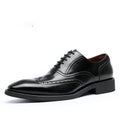Men's Leather Shoes With Rubber Sole
