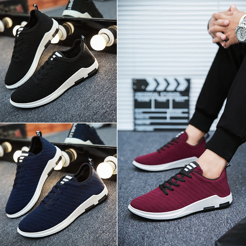 Lace-up Breathable Shoes For Men's
