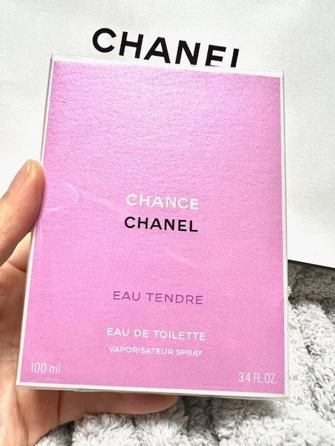 CHANCE CHANEL Eau TENDRE Eau de Toilette 3.4 oz NIB 100%Authentic /Macys receipt