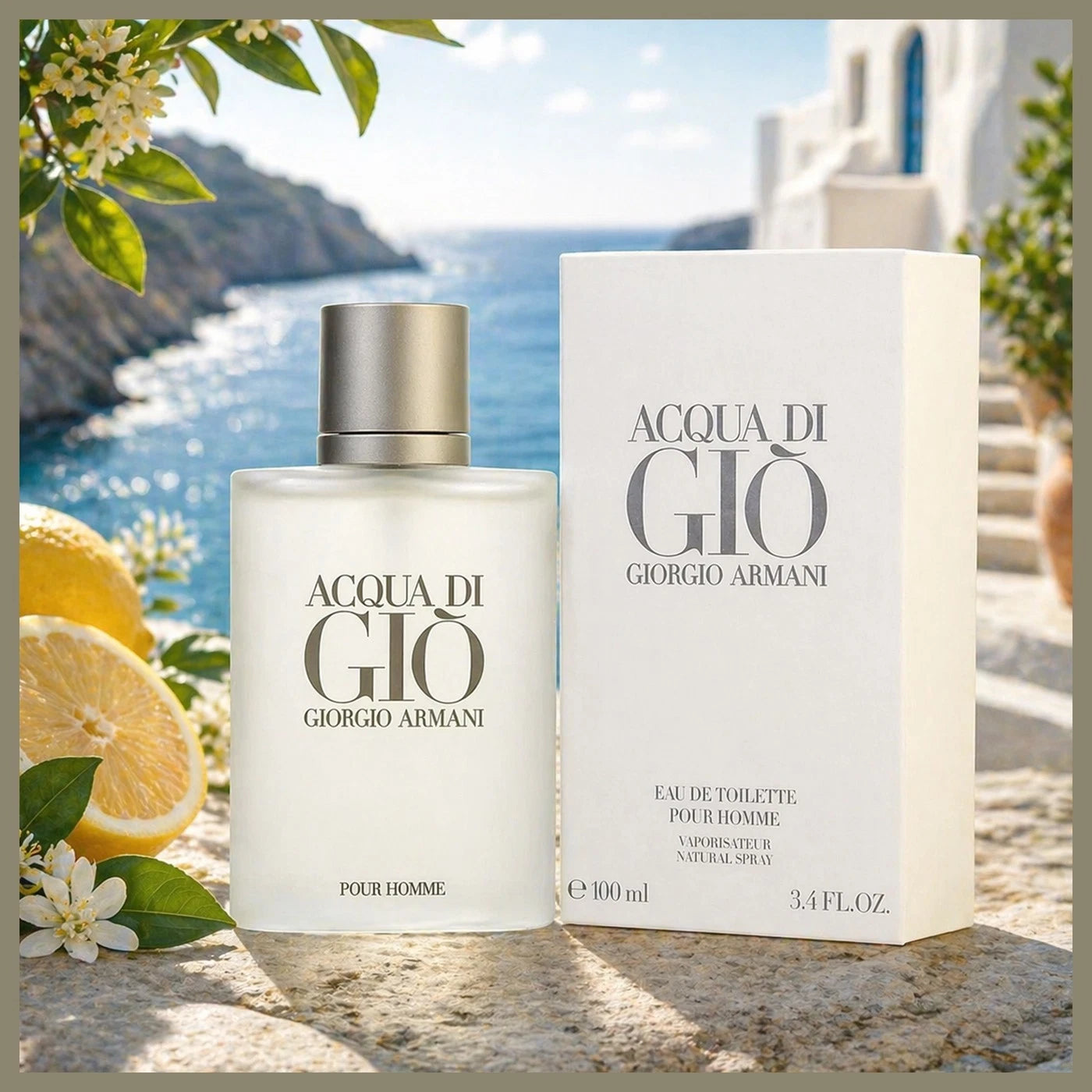 Giorgio Armani Acqua Di Gio Eau de Toilette Men 3.4oz - New Sealed