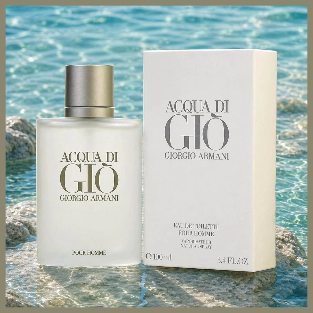 Giorgio Armani Acqua Di Gio Eau de Toilette Men 3.4oz - New Sealed